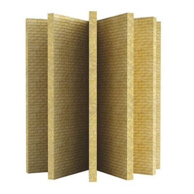 High Density Fireproof Insulation Material Wool Rock Acoustic Panel Rock Wool Board